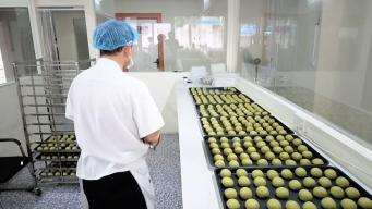 贵州思南：茶食相融添新味 抹茶月饼走俏