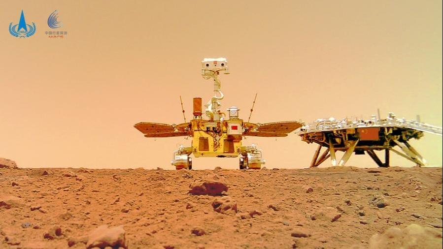 Photo: CCTV China Plans to Complete AI-Driven Geologic Map of Mars by 2028