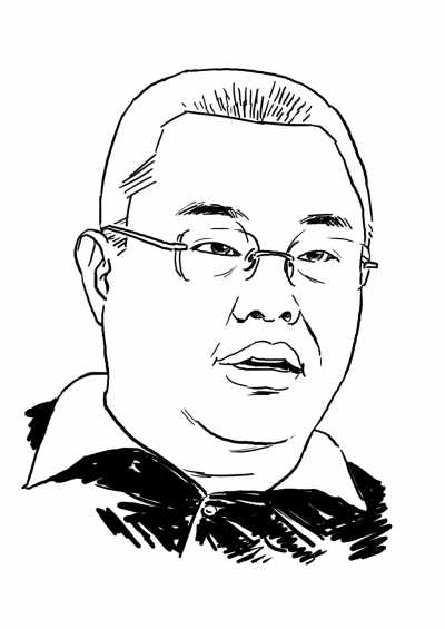 人物素描:徐经纬绘