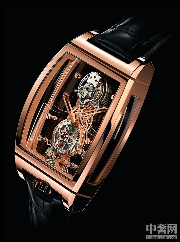 飘浮轻盈之美 昆仑表金桥360度透视陀飞轮