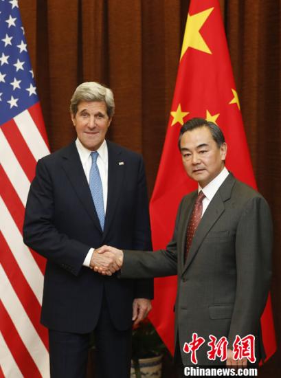 克里抵京访华 为中美关系发展增加正能量