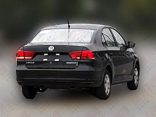 降低入门门槛 新桑塔纳低配车型谍照