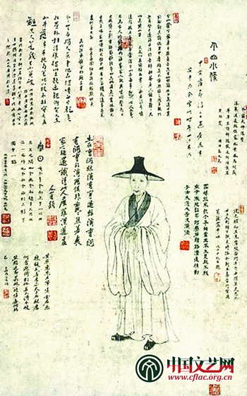 个山小像