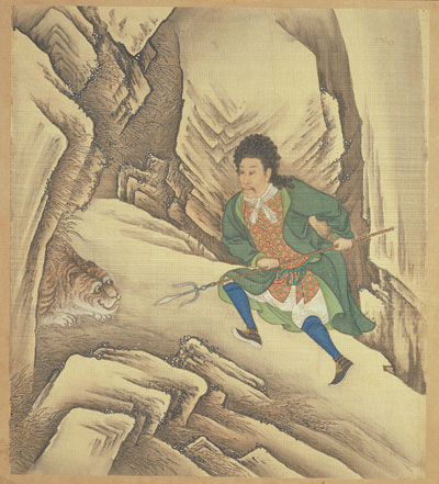 清《雍正行乐图》