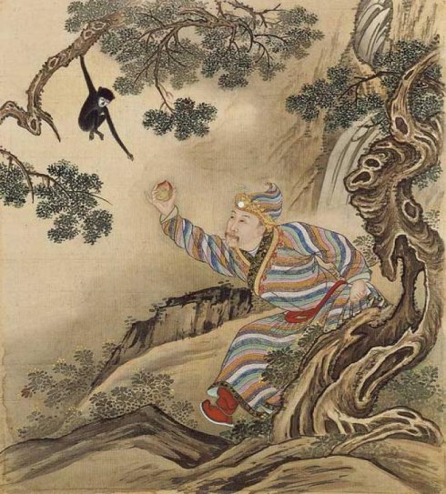 清《雍正行乐图》