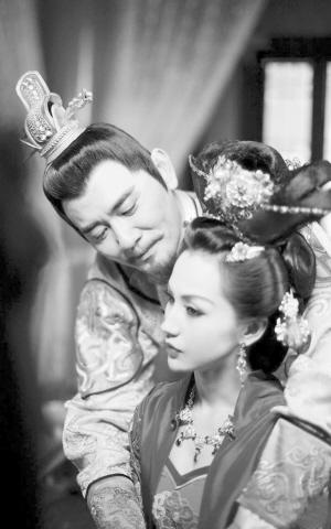 电视剧《隋唐英雄》中的杨广和陈慧儿