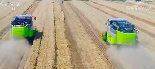“三夏”机械化升级 全国已收获小麦4000万亩