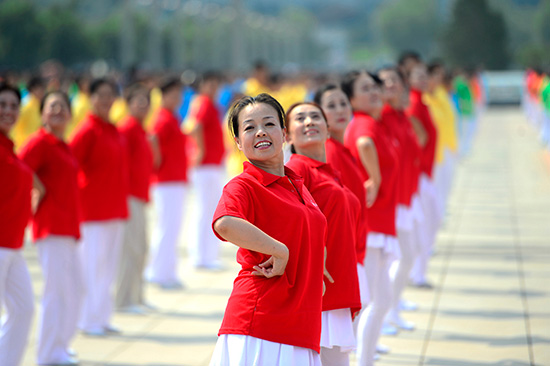 芒果体育全民健身日 让运动细胞“燃”起来(图7)