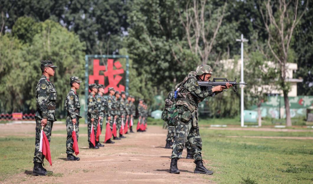 武警某部机动五支队:赛场起硝烟,运动会火爆开战!