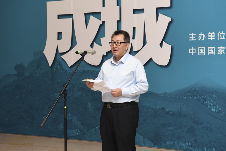 中国国家博物馆馆长王春法在开幕式上致辞