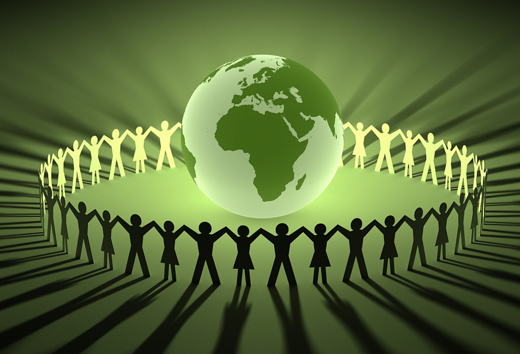 world progressing toward community with shared future for