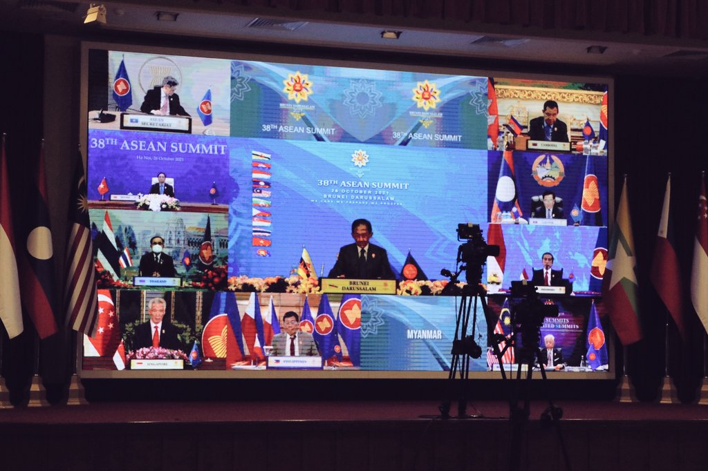 第38届和第39届东盟峰会在文莱首都斯里巴加湾市以视频方式举行