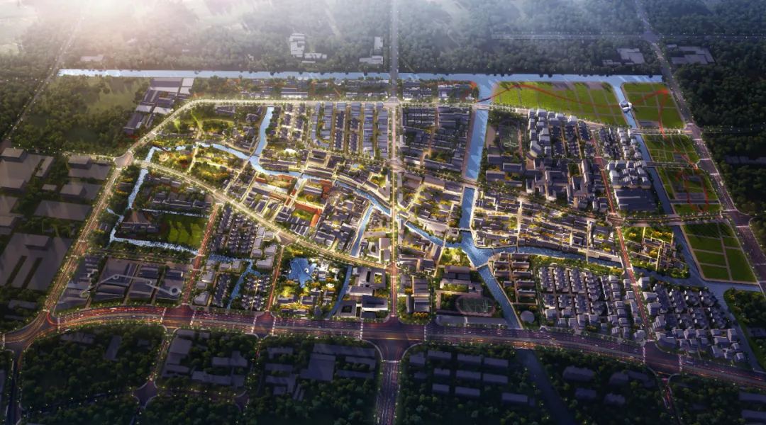 自古百业兴旺,街市繁荣,南桥塘,万年泾等古河道交汇,八字桥,万年泾桥