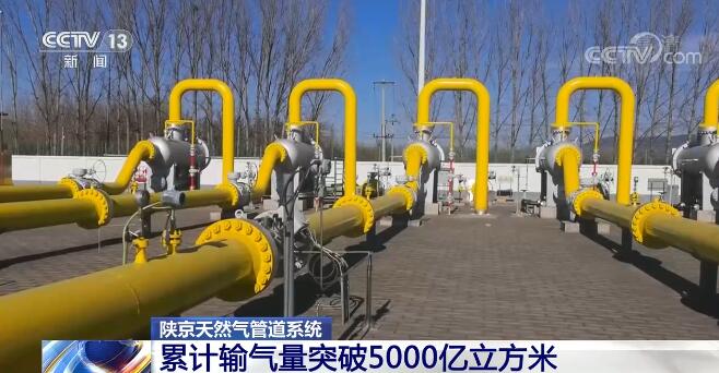 陕京天然气管道系统累计输气量突破5000亿立方米 为绿色发展提供强大动能