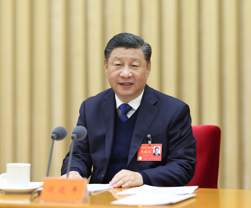 12月8日至10日，中央經濟工作會議在北京舉行。中共中央總書記、國家主席、中央軍委主席習近平出席會議并發表重要講話。新華社記者 王曄 攝