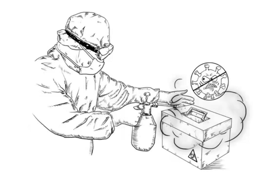 标本转运箱怎么消毒一份核酸检测报告是怎样诞生的？_https://www.jmylbn.com_新闻资讯_第4张