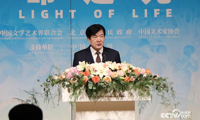 中国文联党组成员、副主席，书记处书记李屹在开幕式上致辞