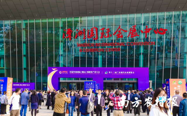 首届中国国际（佛山）预制菜产业大会现场