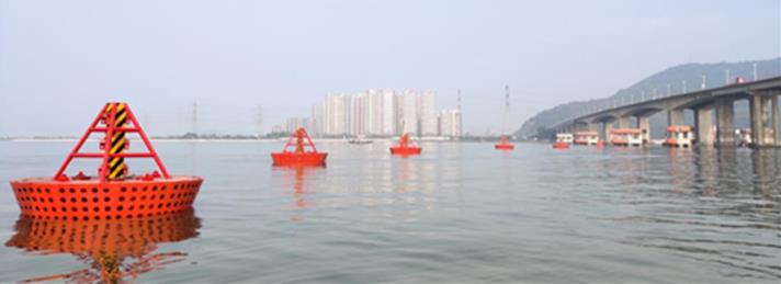 珠江大桥的拦截式防撞工程