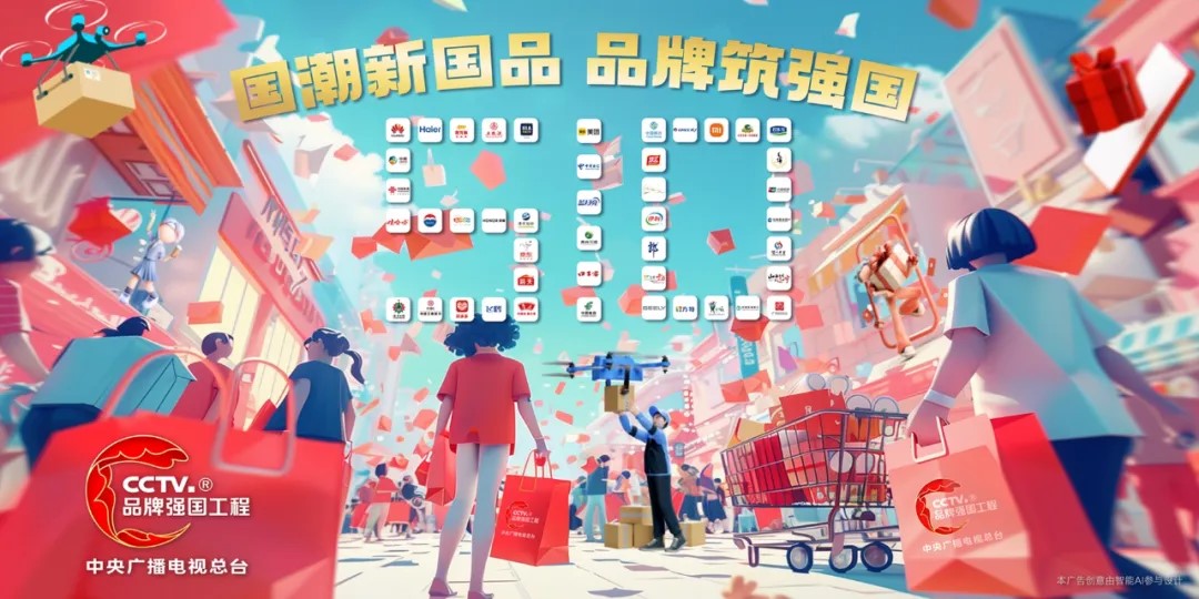 中央广播电视总台"品牌强国工程"在14个沿海城市联动发布户外大屏海报