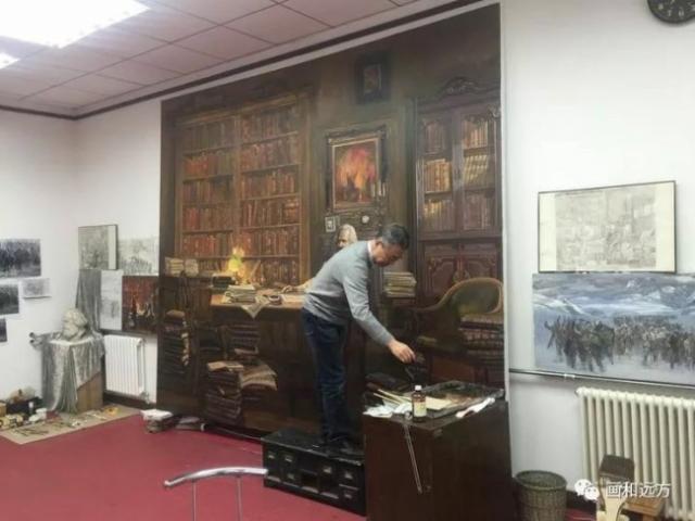 孙立新在工作室