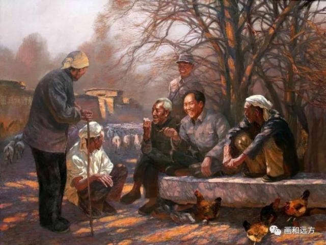 情系西柏坡  270X200cm 2010年