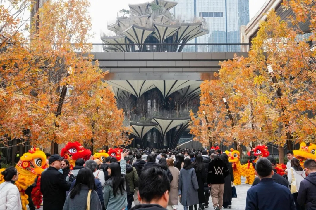 12月9日，西安萬象城正式開業（ 圖源：西安晚報）