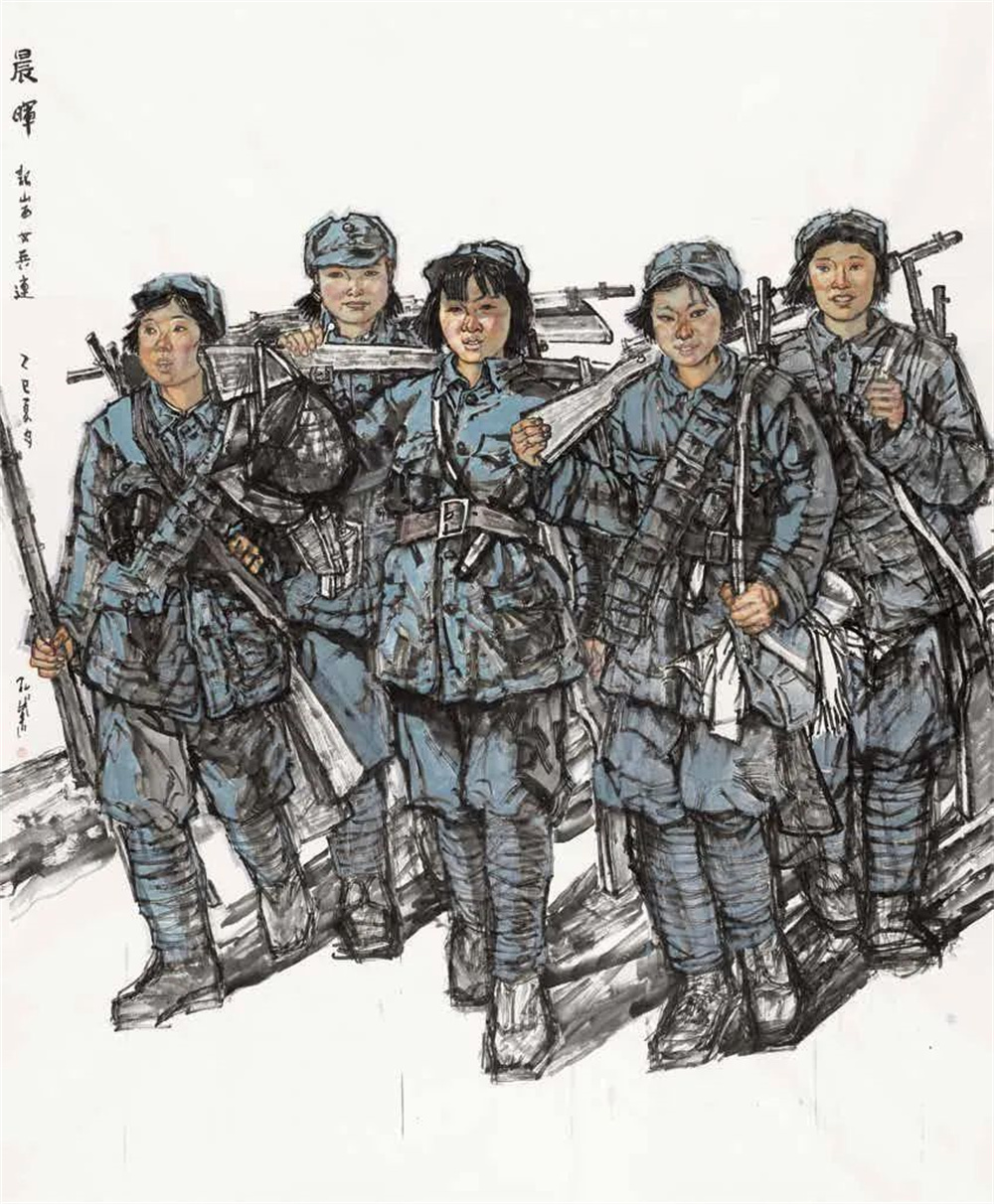 孔紫 《晨晖》