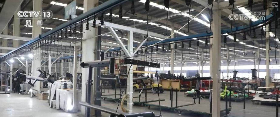 体育消费火热带动健身器材订单增长 金融活水“贷”动升级增强企业创新底气