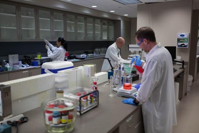 三诺生物美国公司实验室