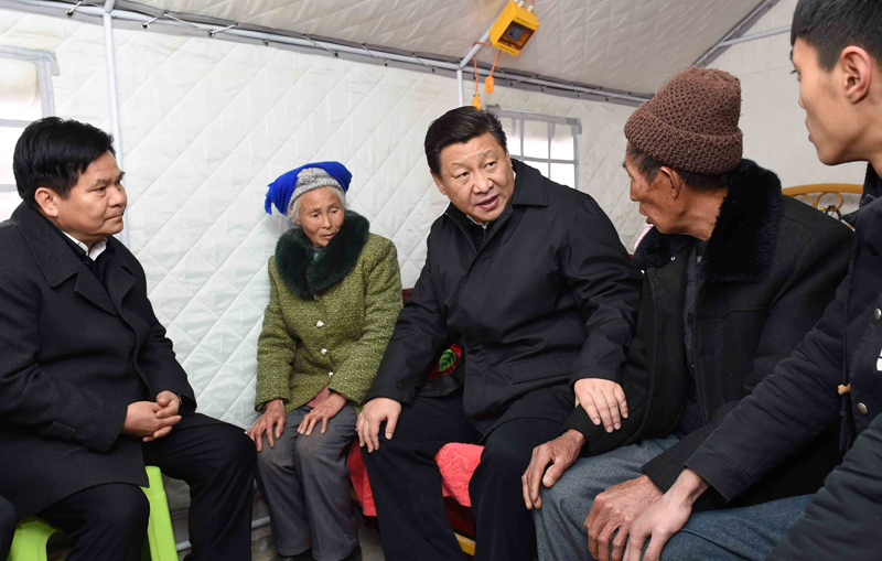 2015��1��19�գ�ϰ��ƽ�������������³����Сկ��ʼ�կ�����������ɰ��õ㣬��������Ⱥ�ڸ����Һ������ϰ�����帻��