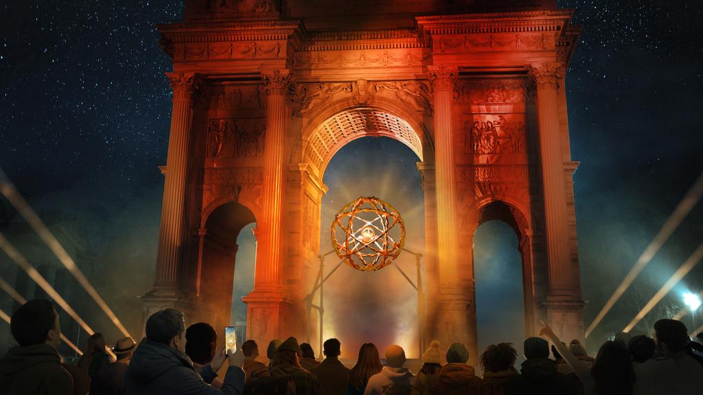 图片为米兰冬奥组委提供的效果图