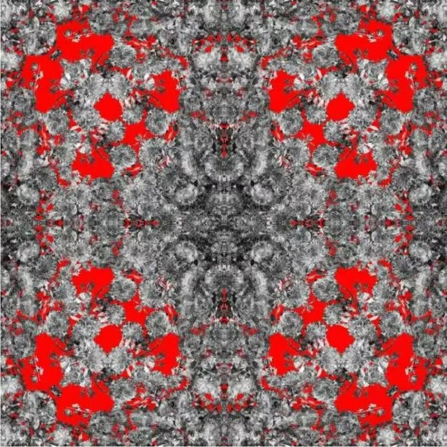 黄可一&nbsp;《击鼓传花》&nbsp;100cm X100cm&nbsp;