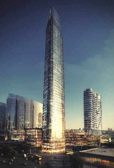 中信银行落子北辰三角洲地标写字楼_党建_共产党员网